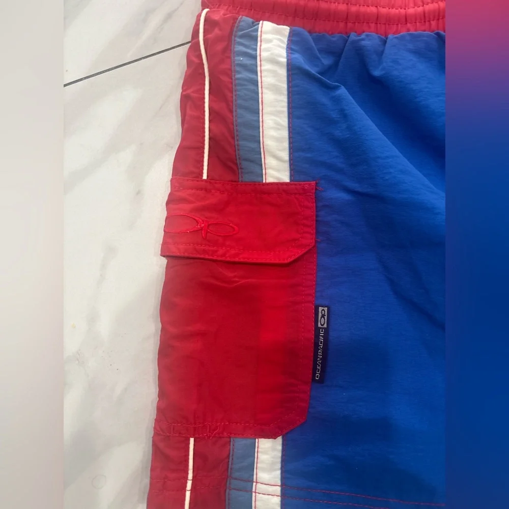 OP Ocean Pacific Men's Board Shorts Swim Trunks Mesh Lined size:M